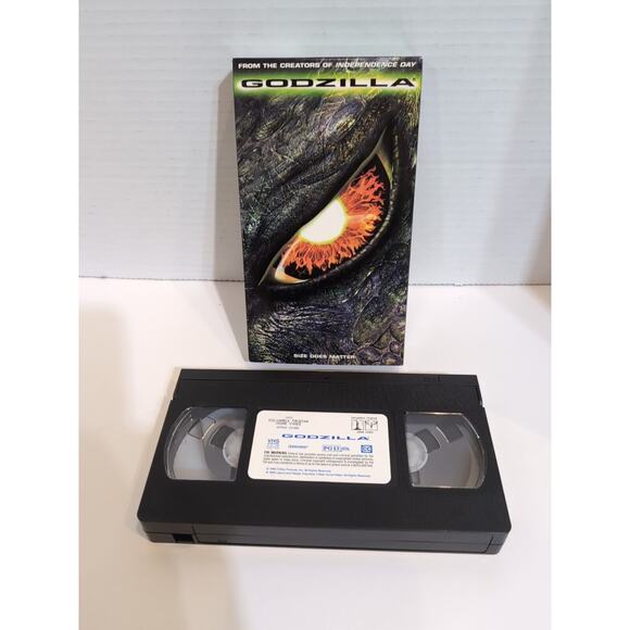 Godzilla (VHS, 1998) Good Condition - Textured Cover! - Picture 1 of 2